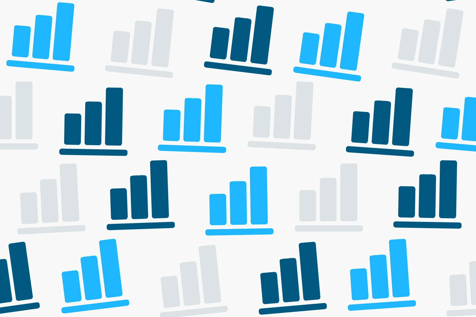 SaaS Sales Rep Quota Attainment Rate by Segment: SMB, Mid-Market, and Enterprise Compared — bar chart pattern