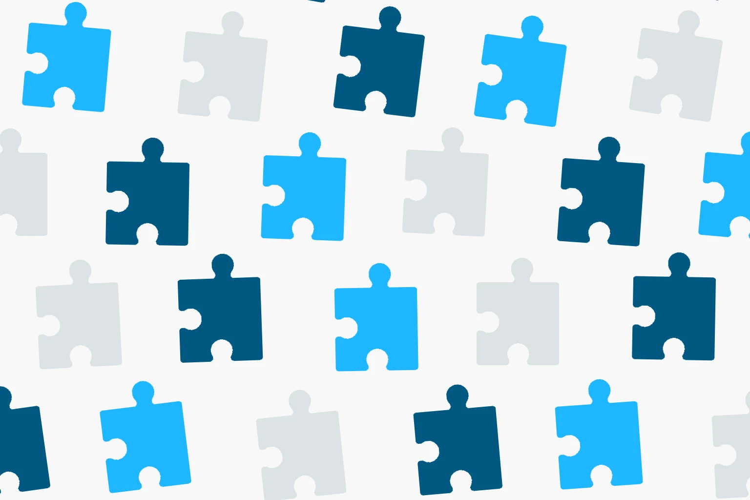 7-12 Sales Tools Is Not a Stack. It's a Sync Tax. — puzzle piece pattern